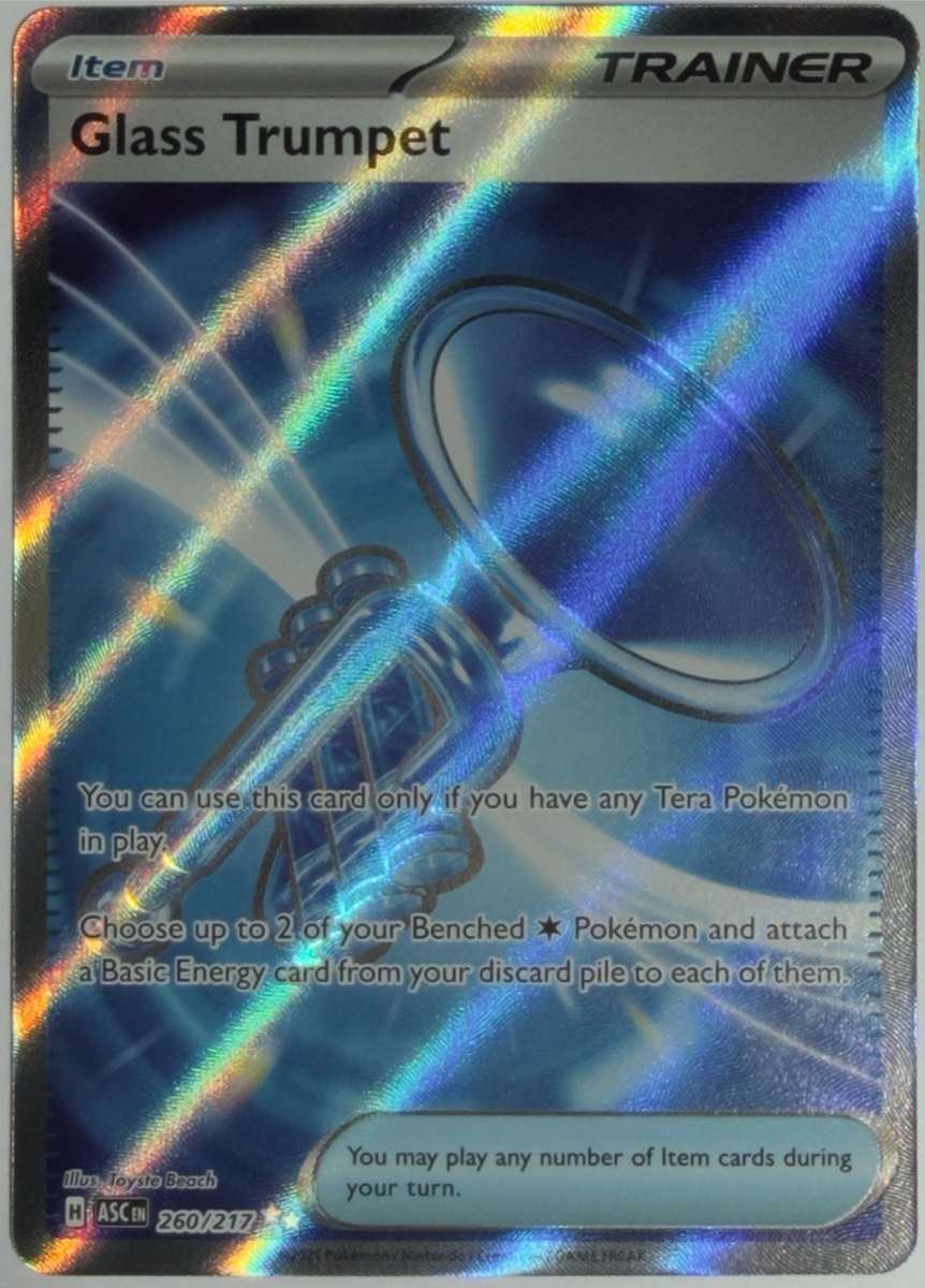 Glass Trumpet, frente