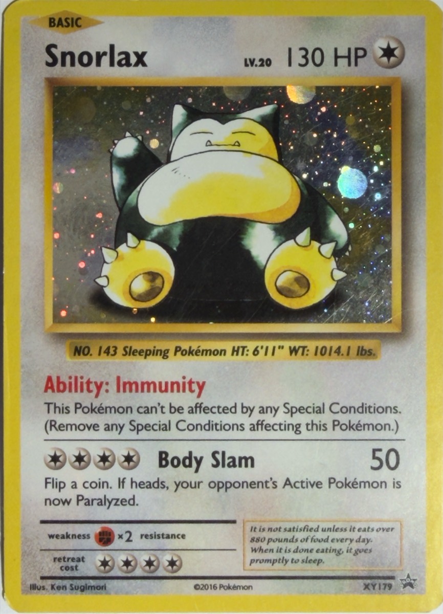 Snorlax, frente