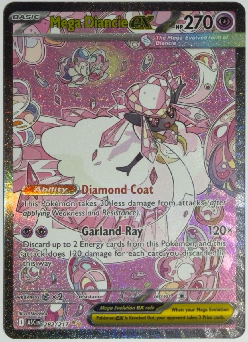 Mega Diancie ex, frente