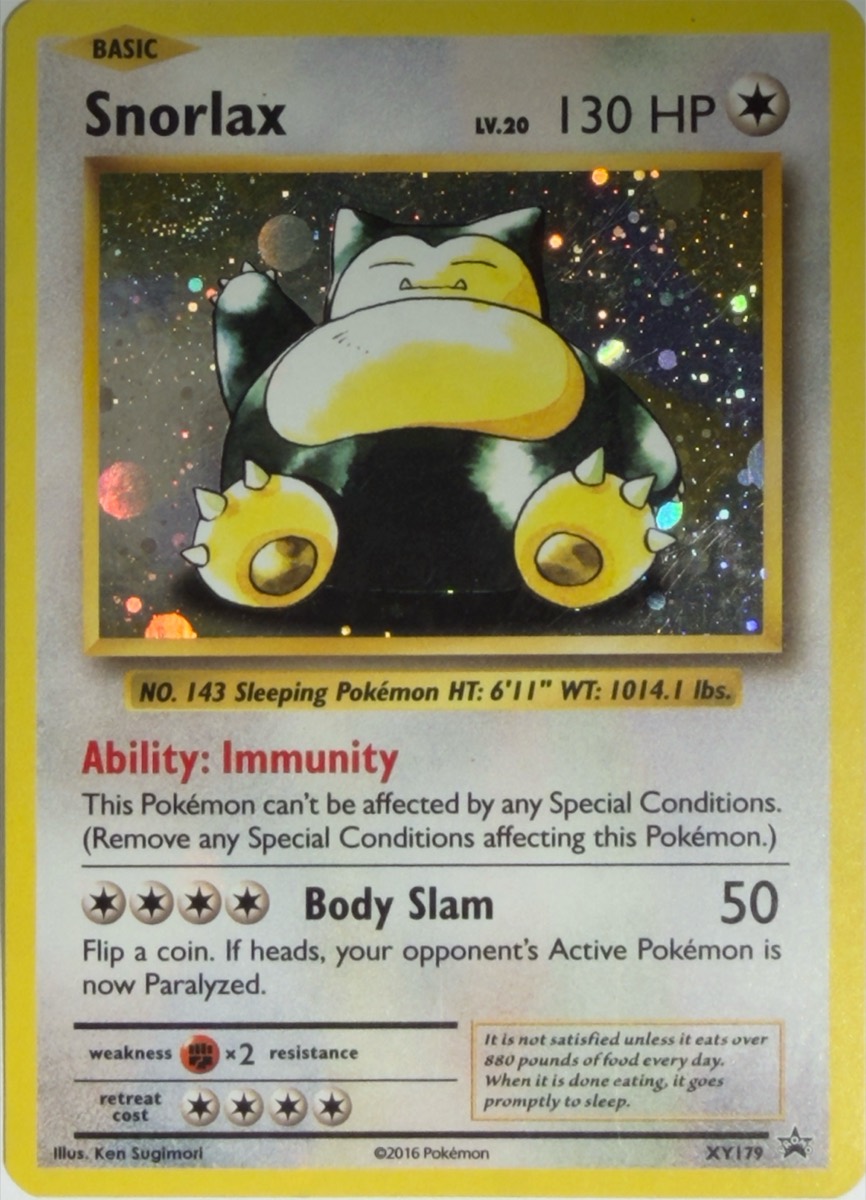 Snorlax, frente