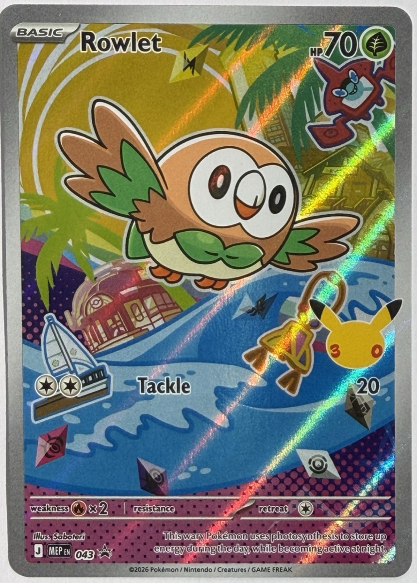 Rowlet, frente