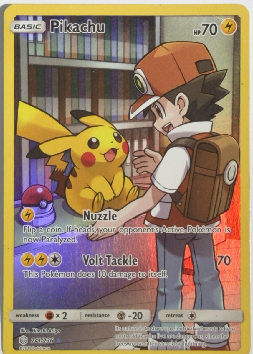 Pikachu (Secret), frente