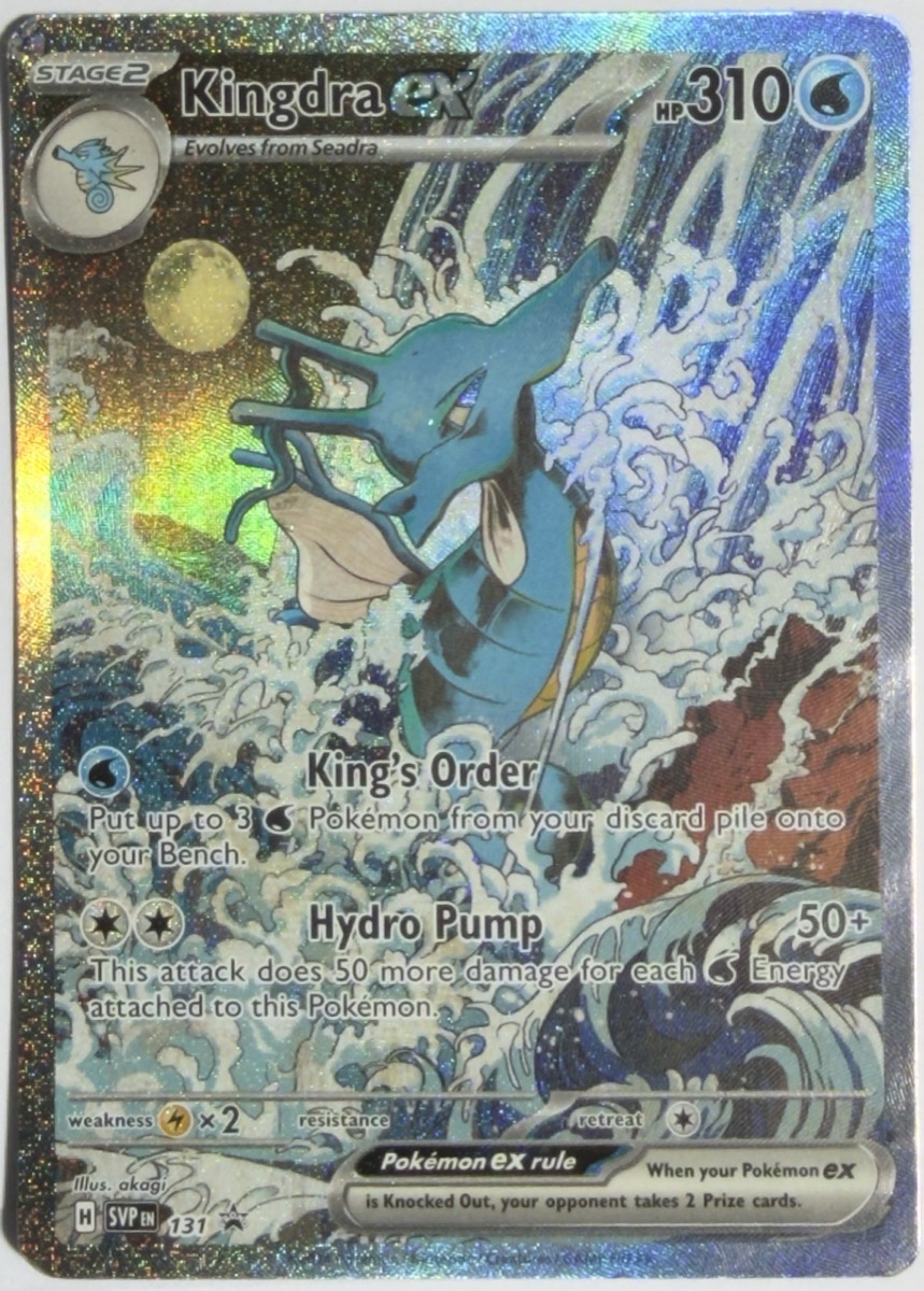 Kingdra ex, frente