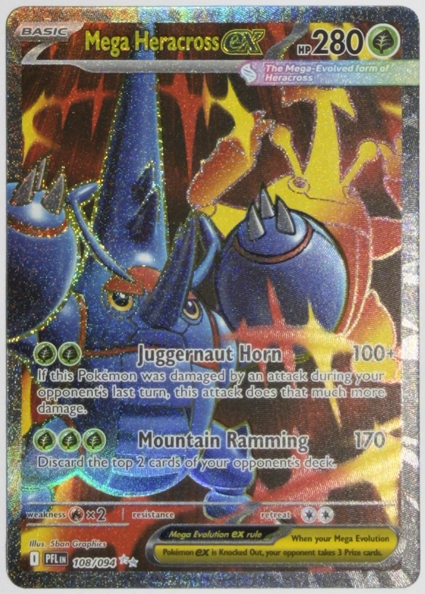Mega Heracross ex, frente