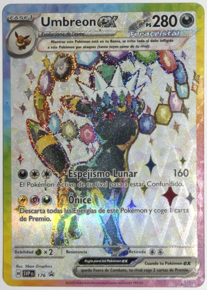 Umbreon ex - 176, frente