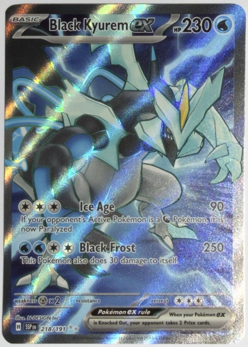 Black Kyurem ex, frente
