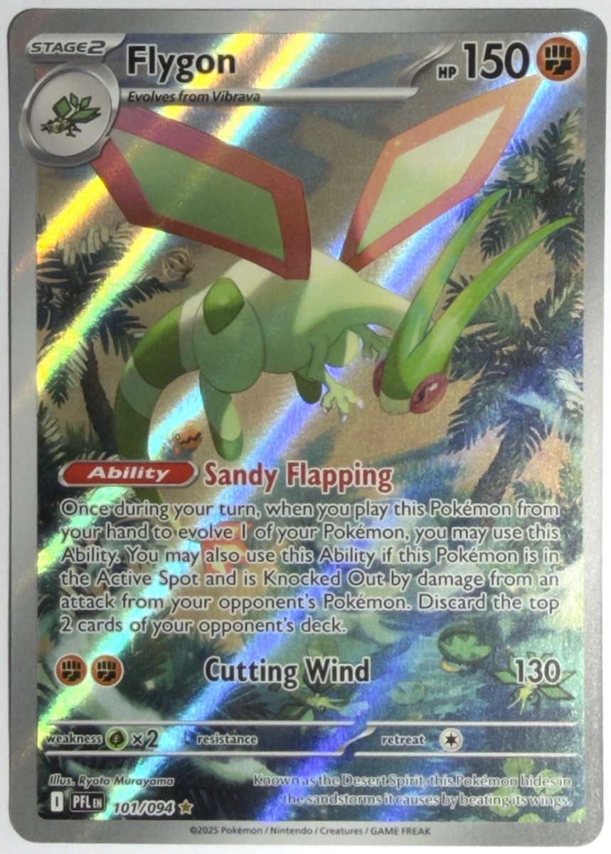 Flygon, frente
