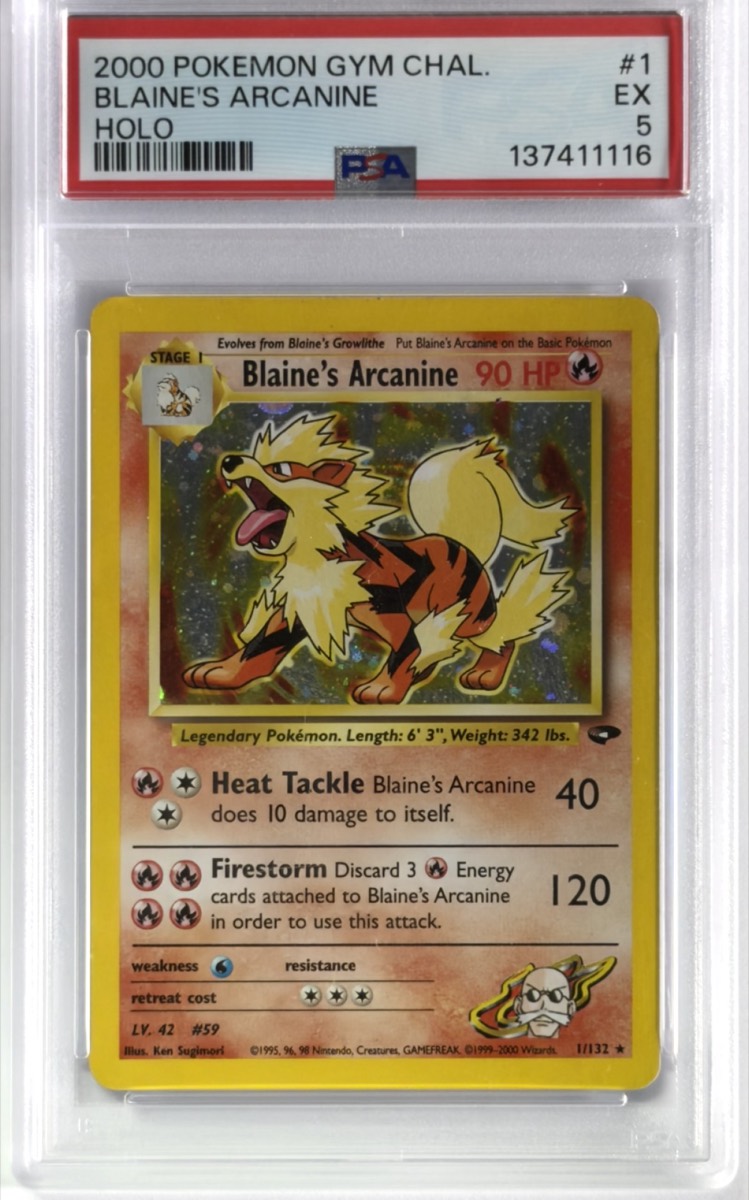 Blaine's Arcanine